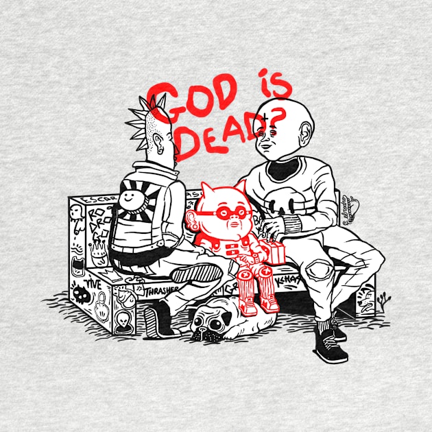 god is dead? by elrodro